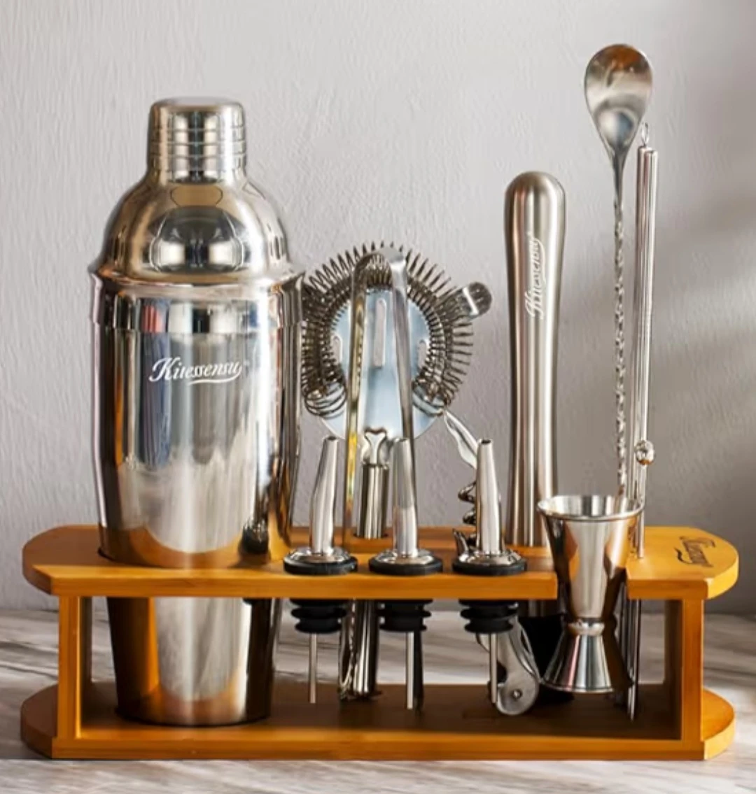 Kiessennsu Professional Cocktail Shaker Set - New in Box!