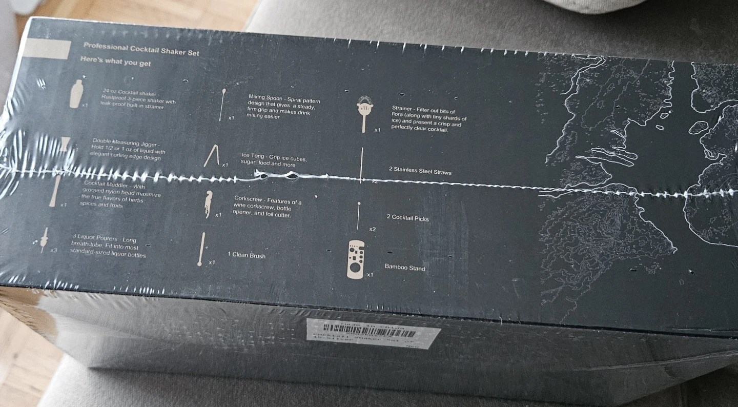 Kiessennsu Professional Cocktail Shaker Set - New in Box! - photo 5