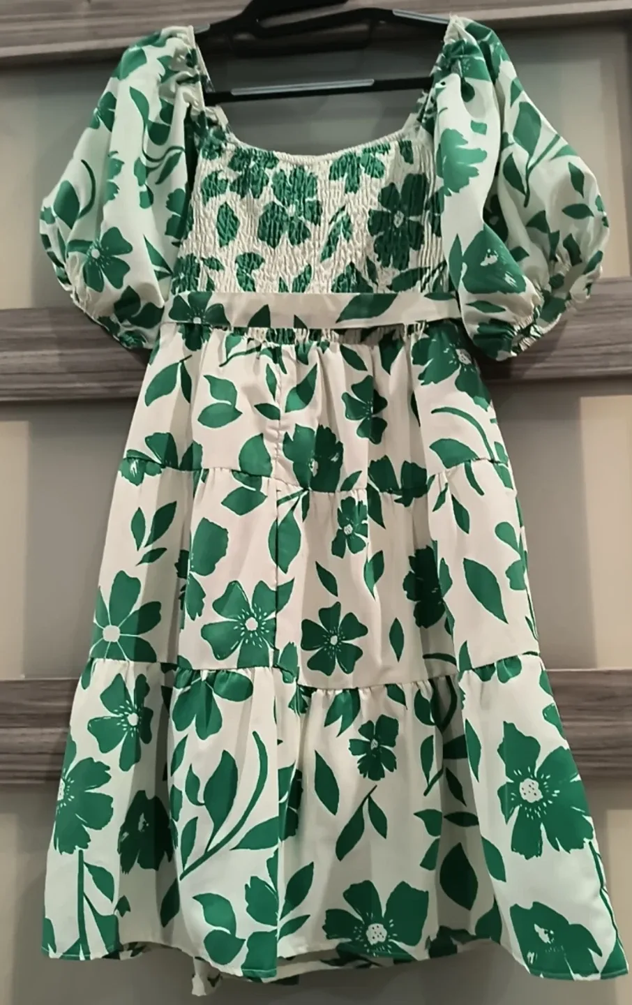 Style House Green Floral Dress - Size L image indicator(6)