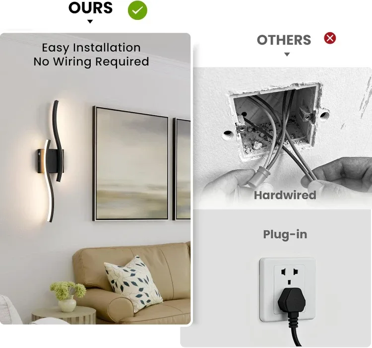 Battery Operated Wall Sconces BNIB image indicator(10)