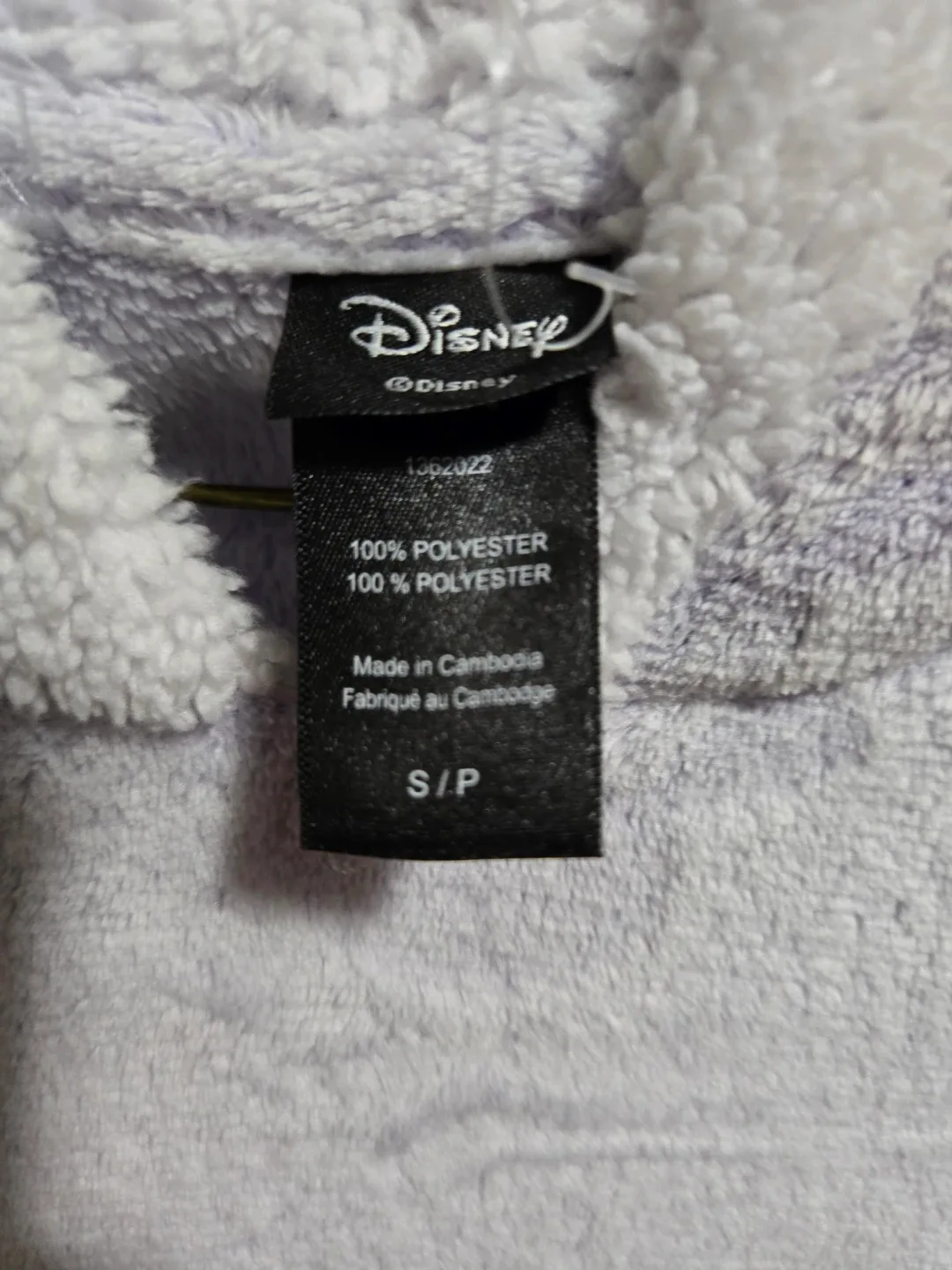 Disney Hoodie housecoat, Size S/P image indicator(3)