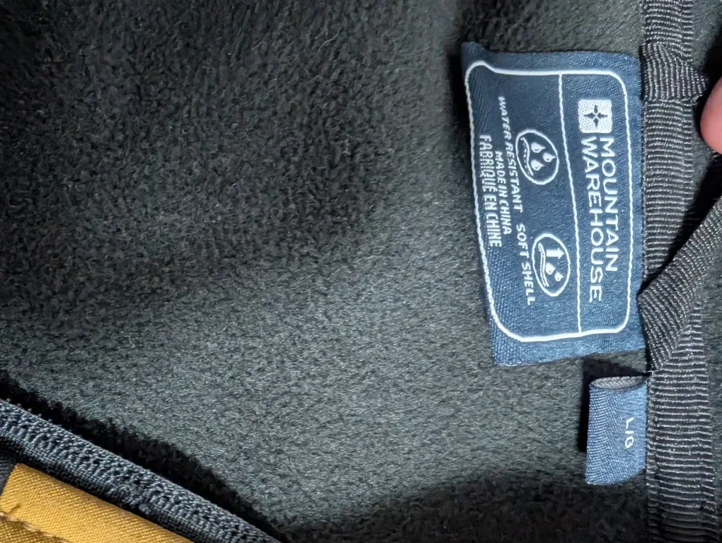 Mountain Warehouse Soft Shell Jacket - Size Large image indicator(2)