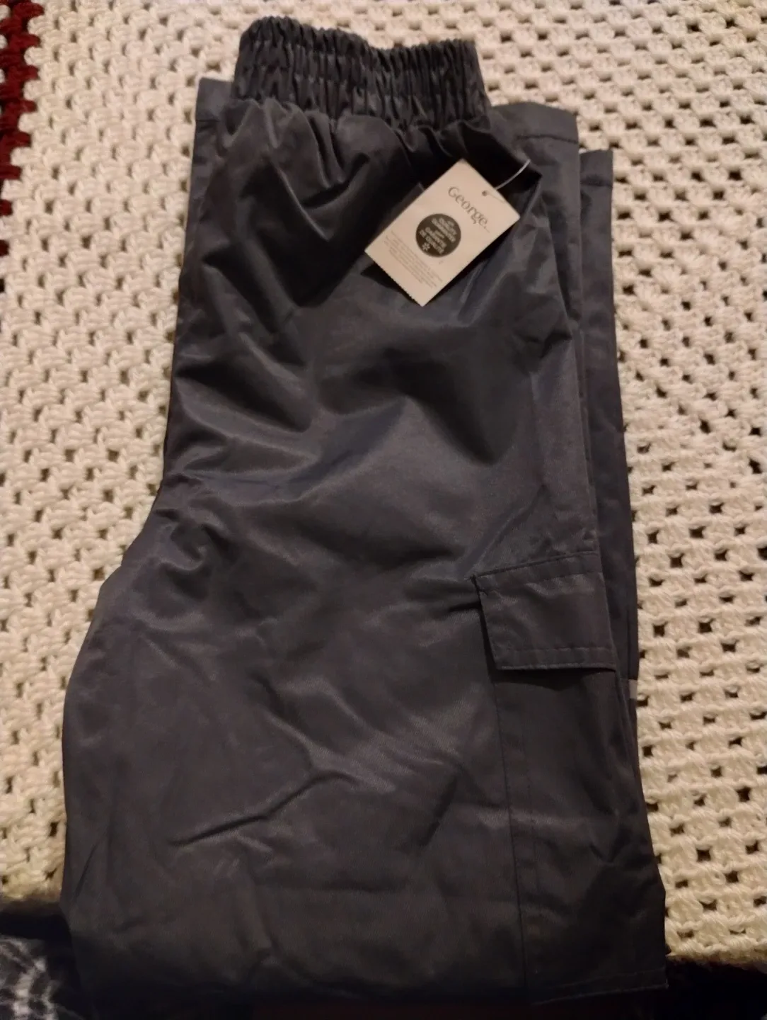 New George L/G (10-12) Grey Snowpants image indicator(5)