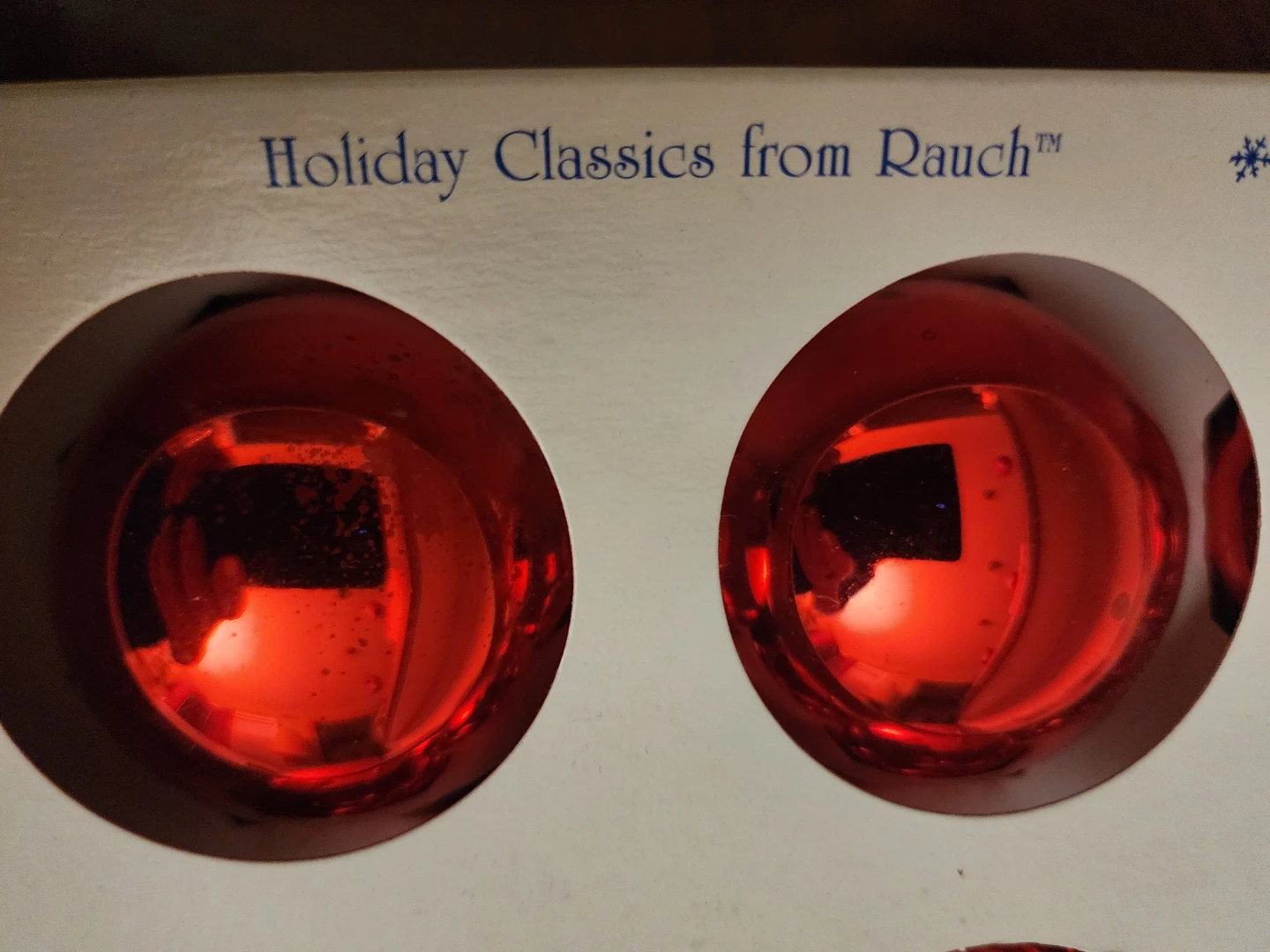 Rauch Holiday Classics Red Glass Ornaments - photo 2