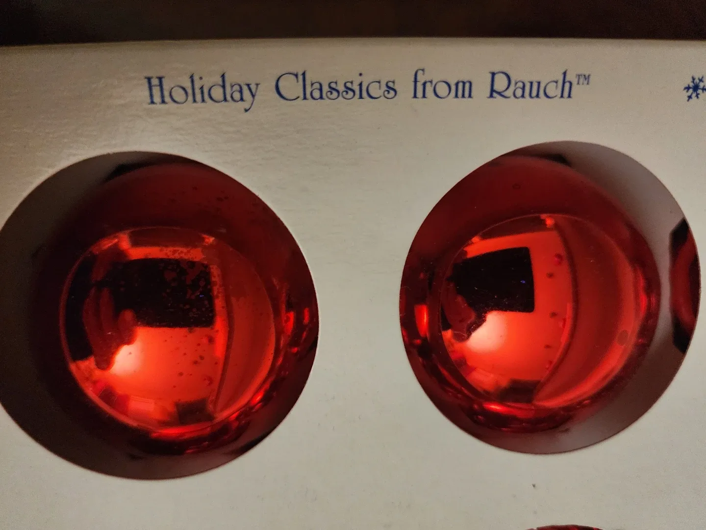 Rauch Holiday Classics Red Glass Ornaments image indicator(2)