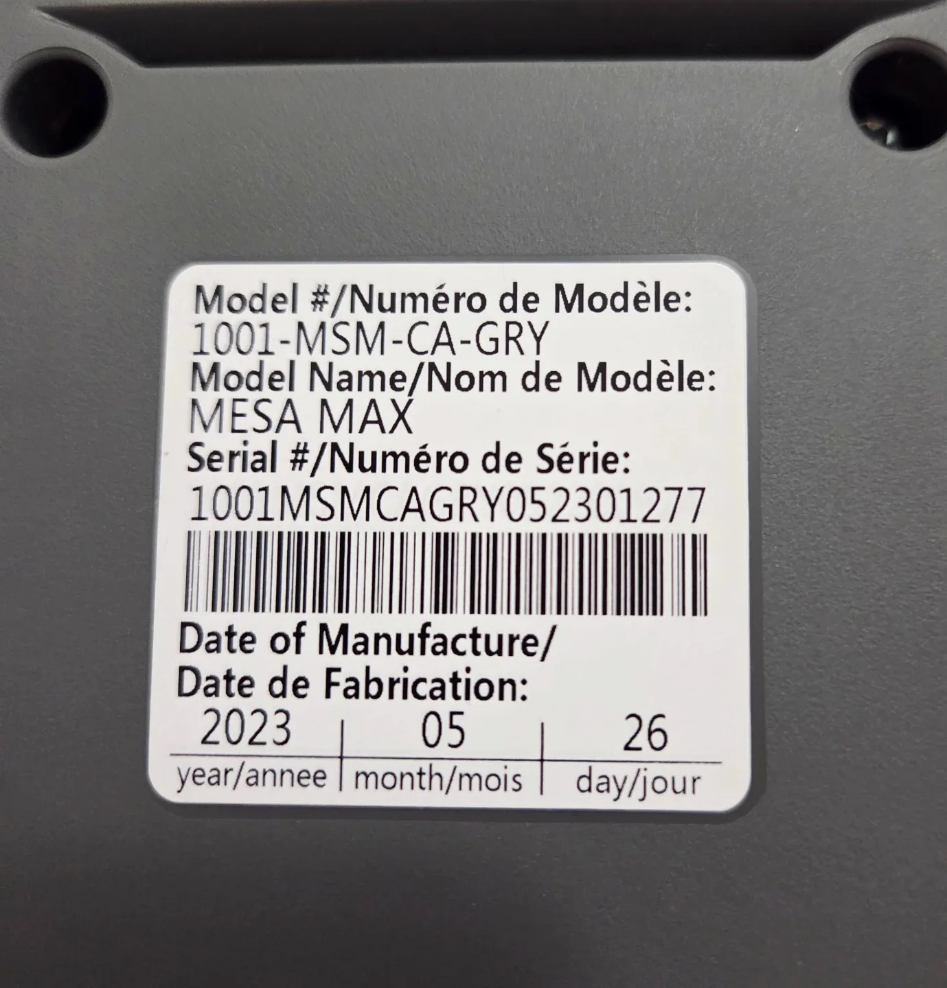 LIke New UPPAbaby Mesa Infant Car Seat - Grey image indicator(10)