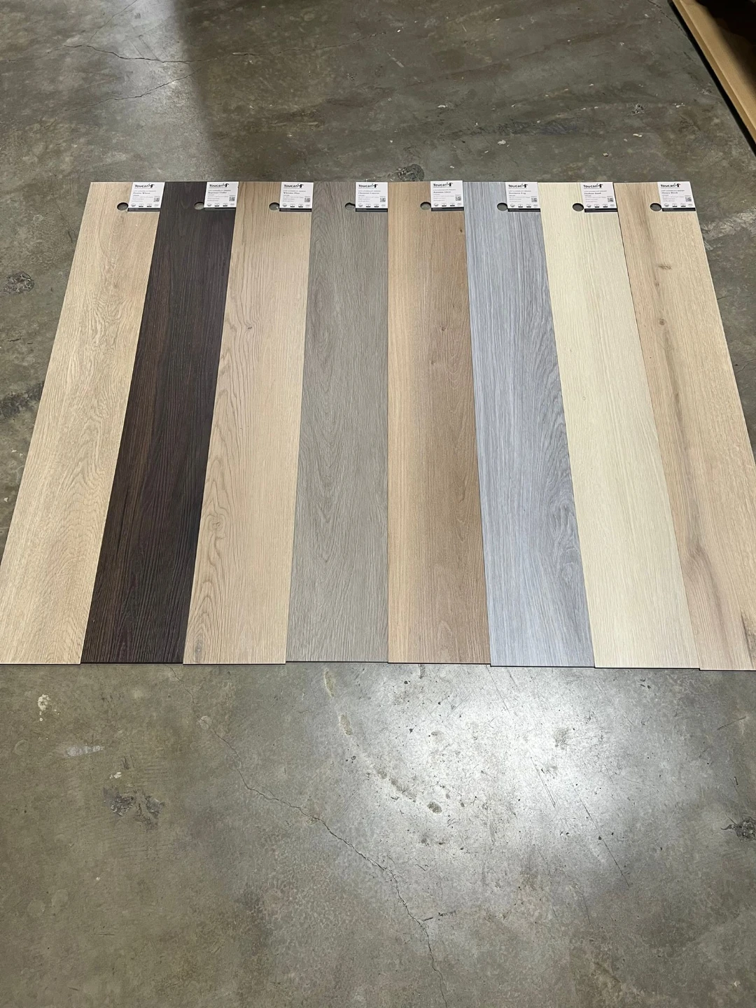 Toucan Vinyl Flooring Samples