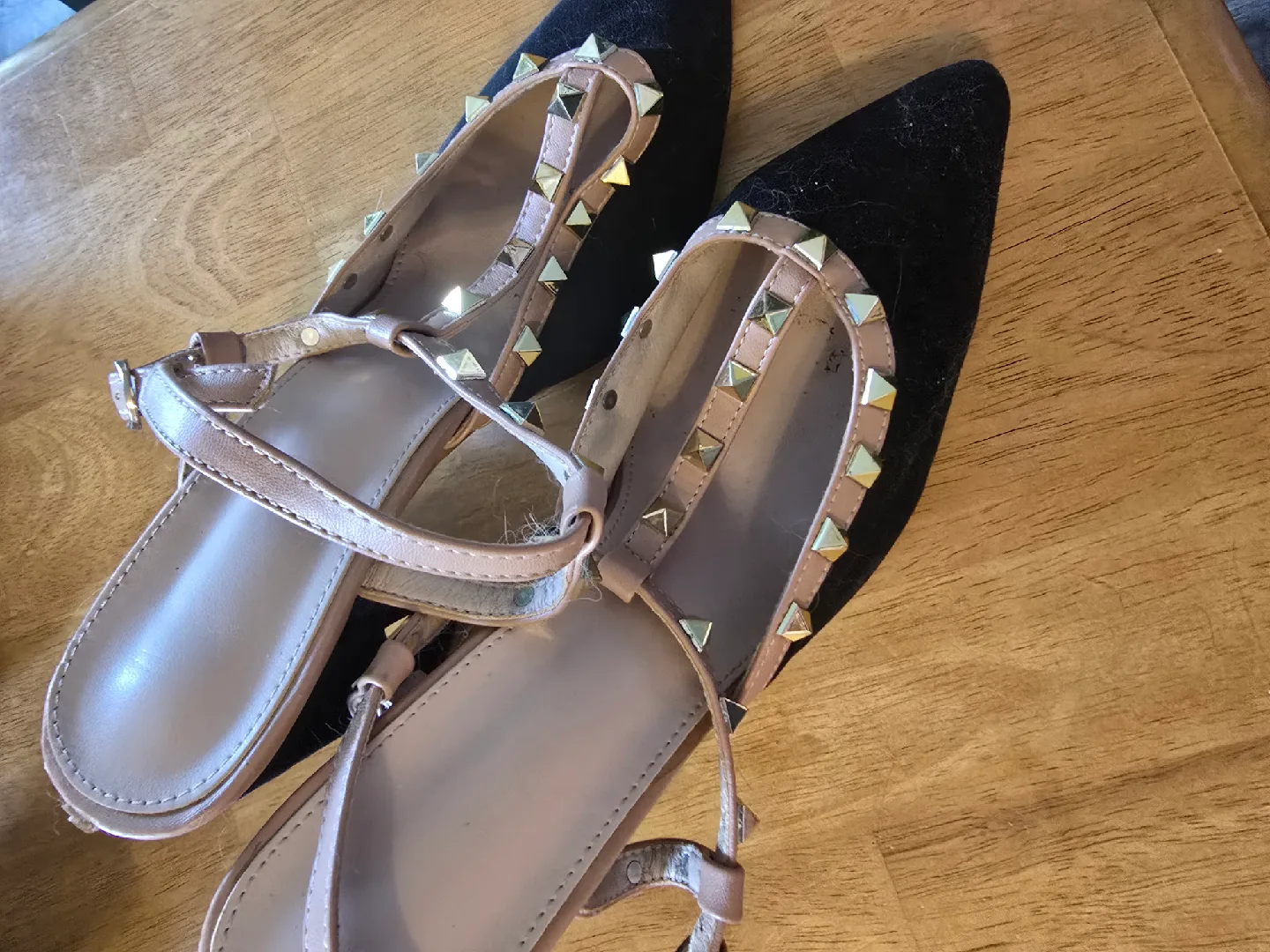 Valentino Studded Flats - Size 41