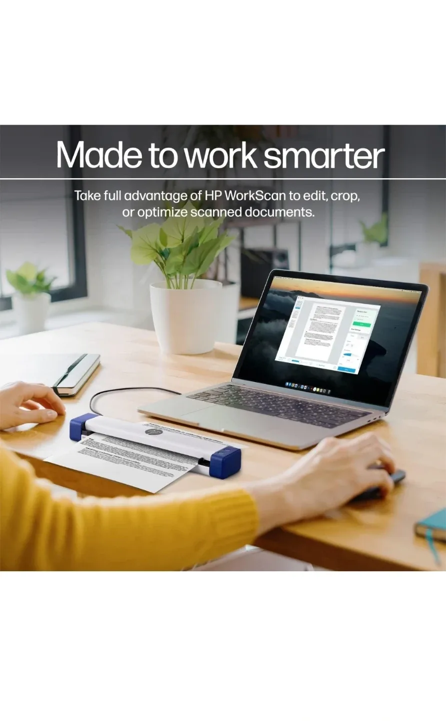 New HP Small USB Document & Photo Scanner for Portable image indicator(4)