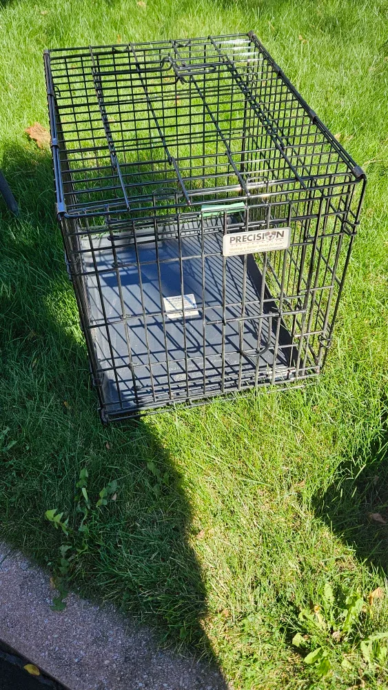 Precision Pet Black Dog Crate