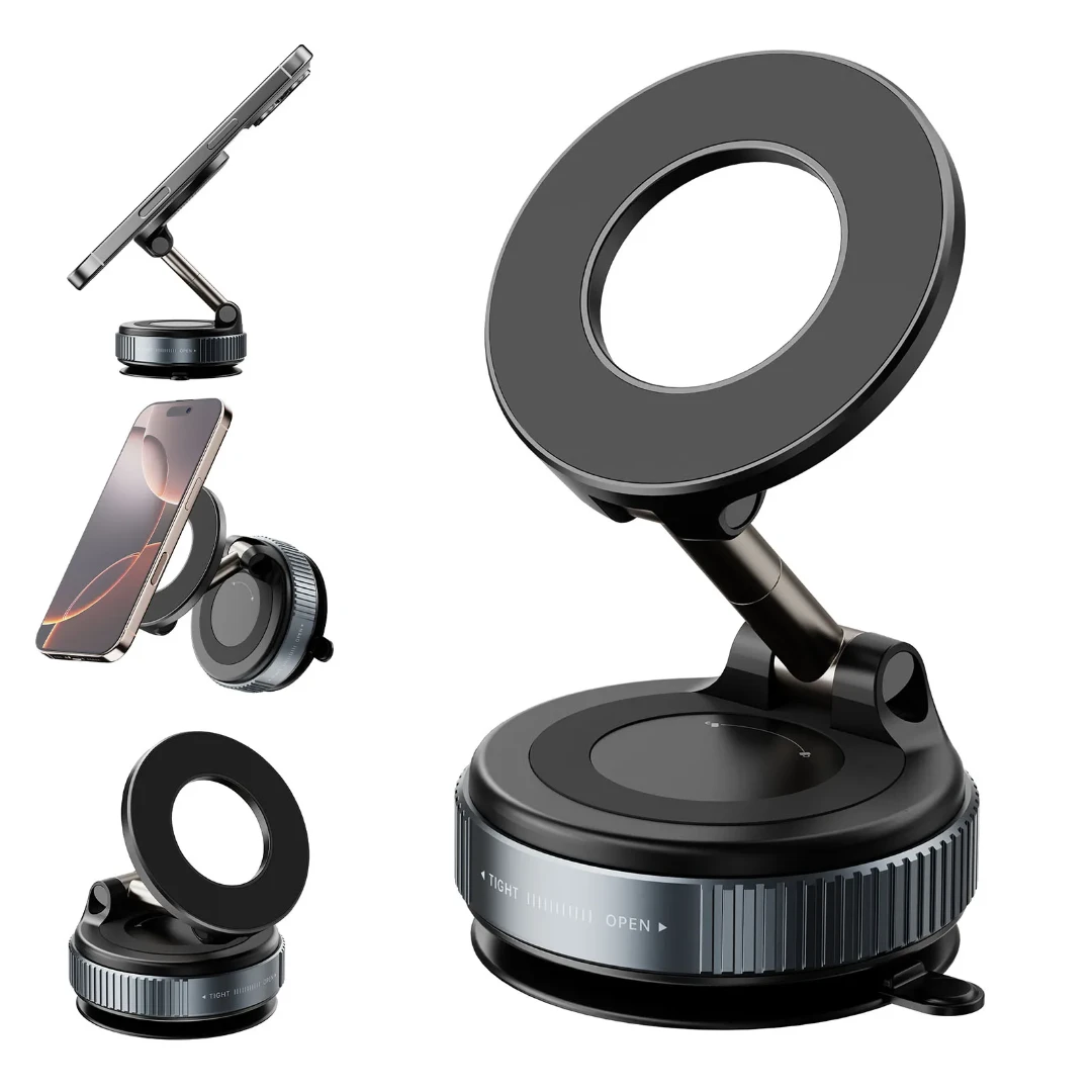 New Vacuum Suction Magnetic Phone Bracket K007