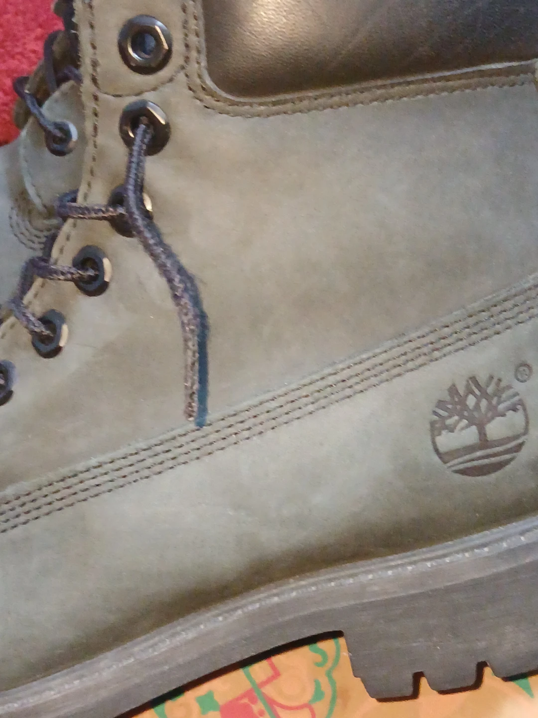 Timberland Boots - Size 8.5M - Olive Green - photo 5