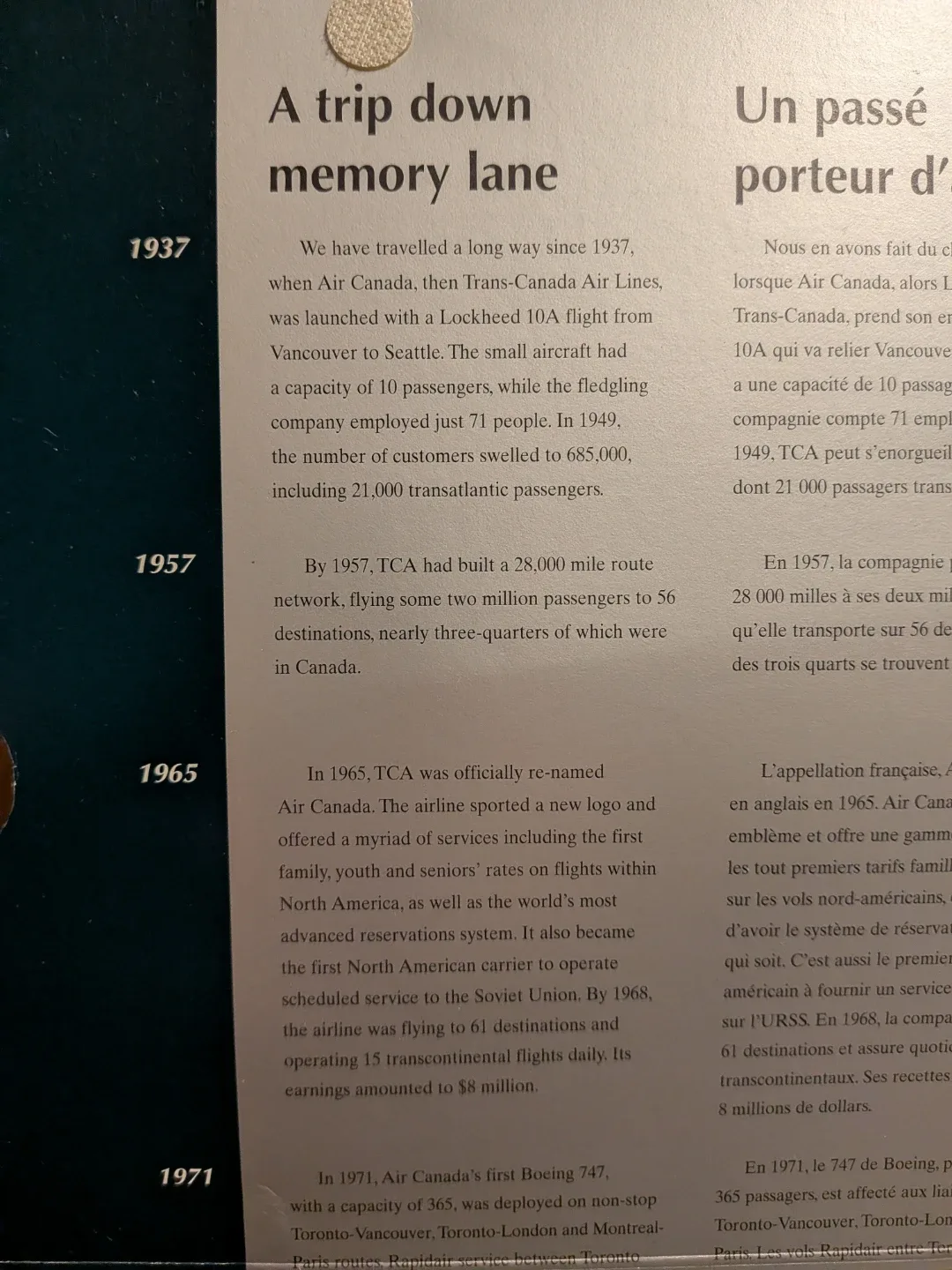 Air Canada 60th Anniversary Commemorative Set image indicator(4)