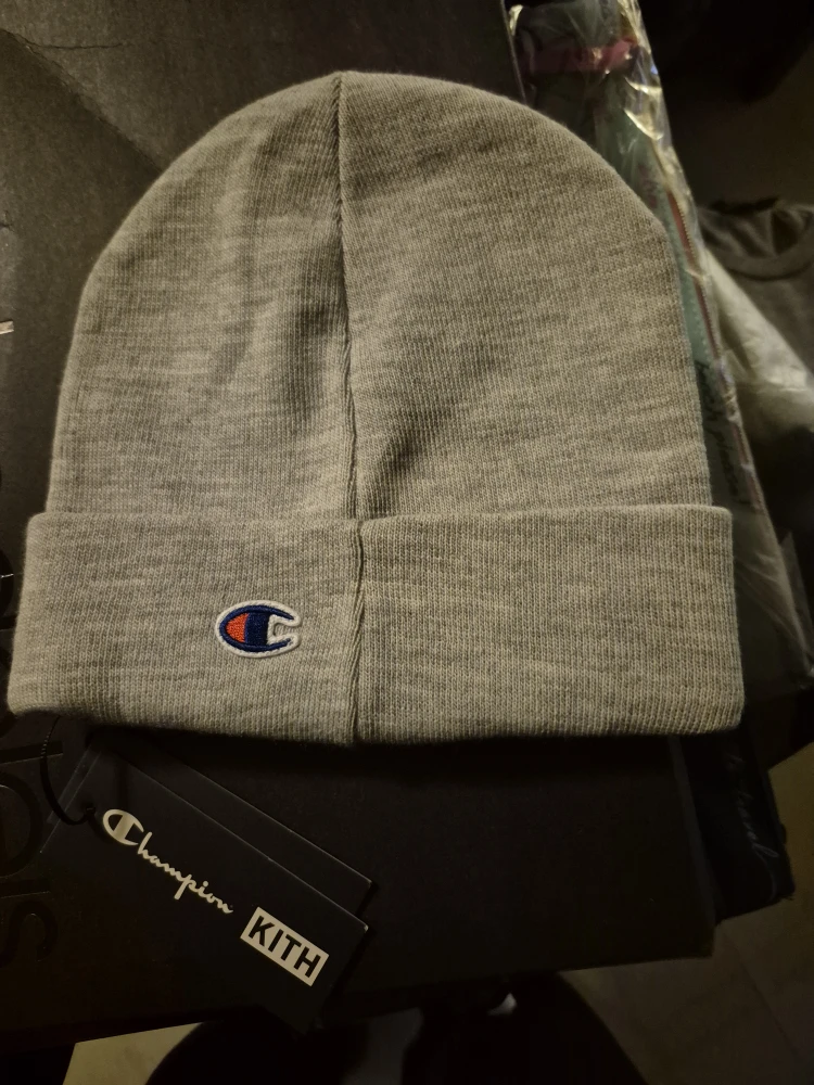 Champion x KITH Heather Gray Beanie - photo 2
