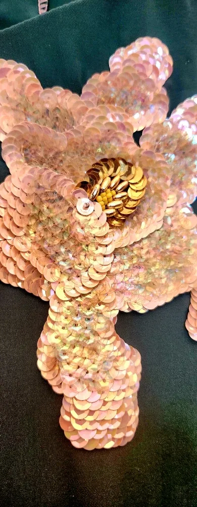 Green Dress with Floral Embroidery image indicator(3)