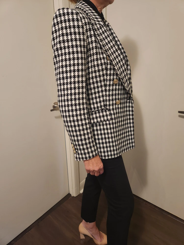 ZARA Houndstooth Blazer - photo 2