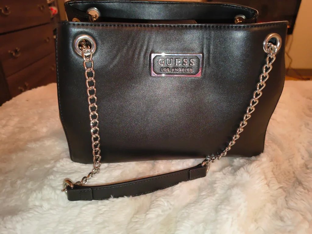 Guess Black Tote Bag
