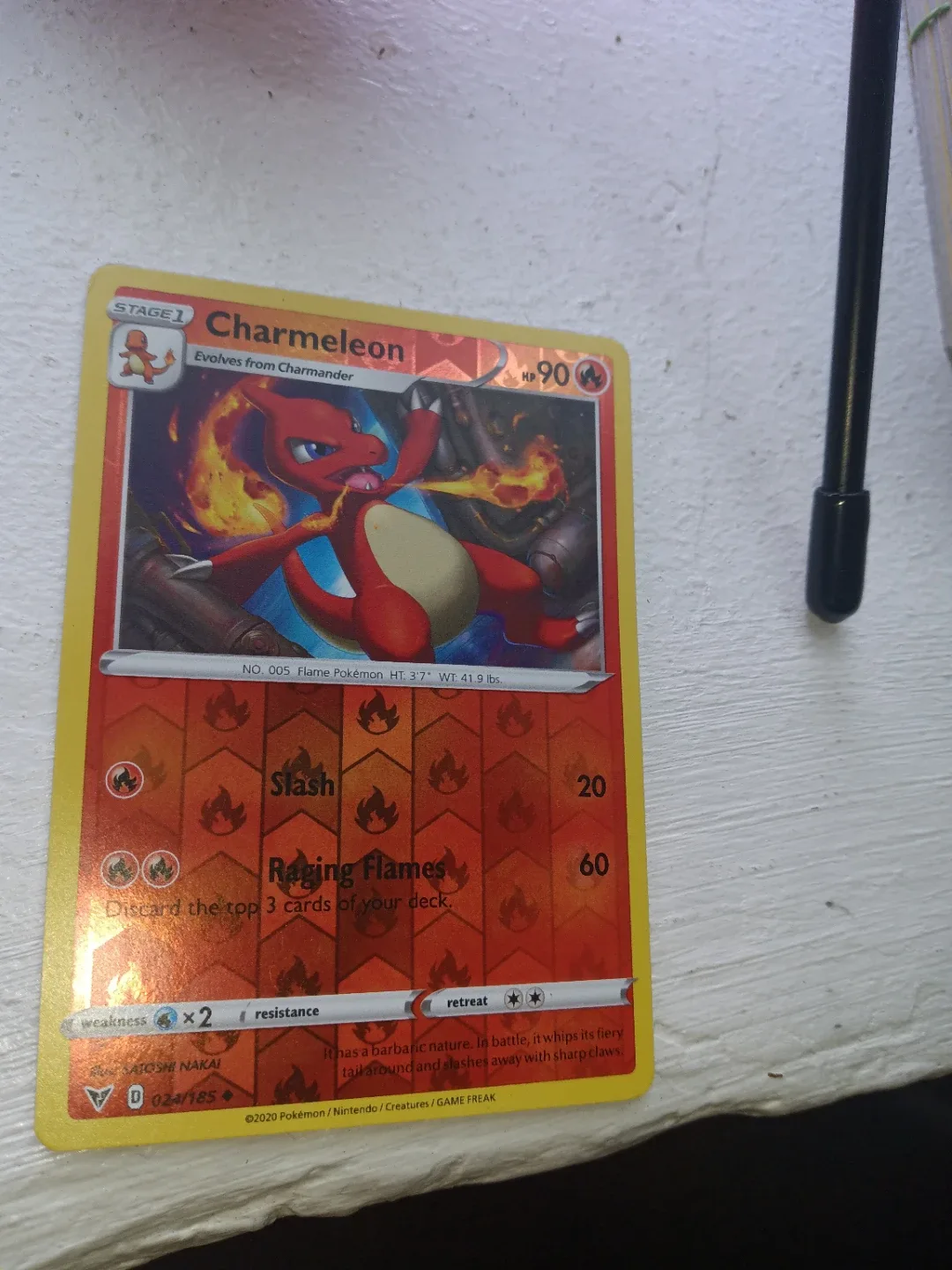 Charmeleon Pokemon Card image indicator(2)
