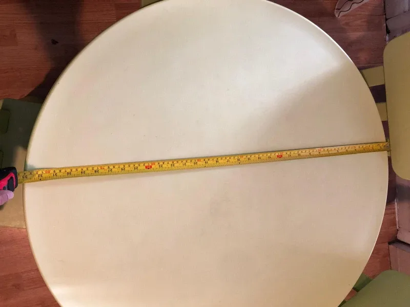 IKEA Mammut Kids Table & 5 Chairs - Light Green image indicator(5)