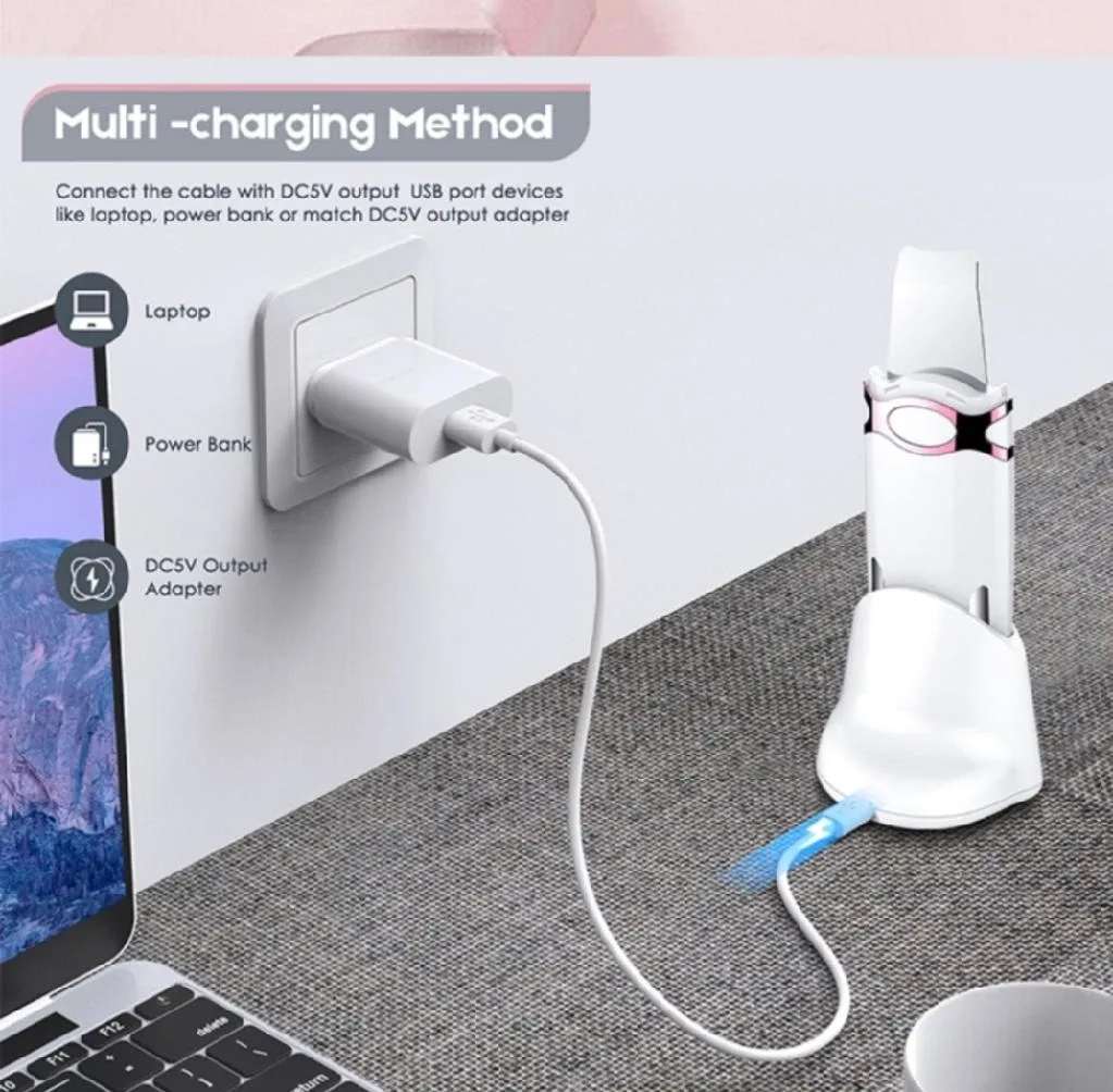 NORCOLT Facial Skin Scrubber | 3-in-1 Exfoliating Wand image indicator(7)