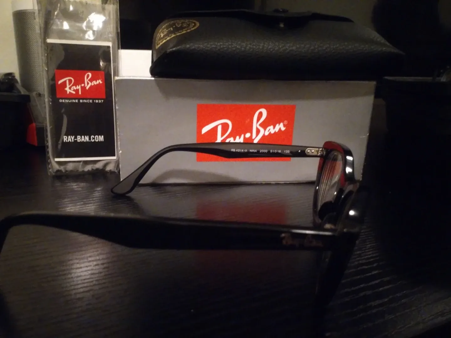 Ray-Ban RB 4314-V Nina Black Eyeglasses image indicator(3)