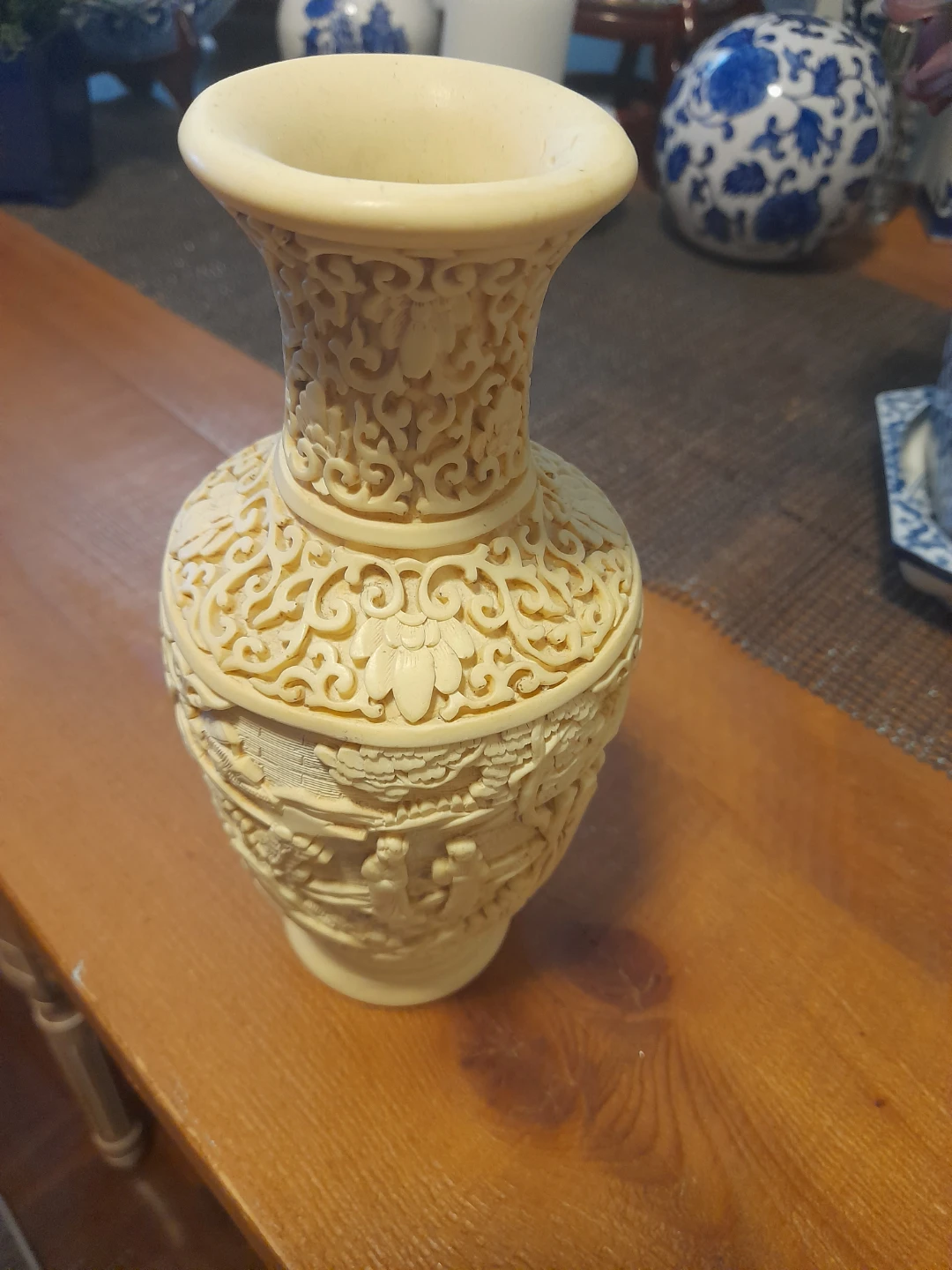 Ornate Carved Vase
