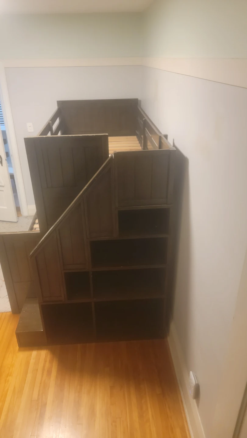 Bunk Bed with Stairs & Storage - photo 4