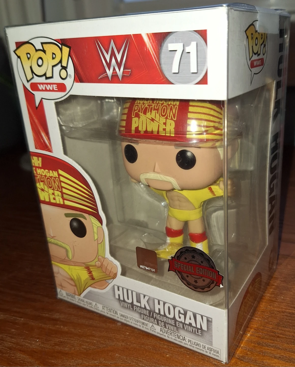 Funko POP! WWE Hulk Hogan #71 - Special Edition