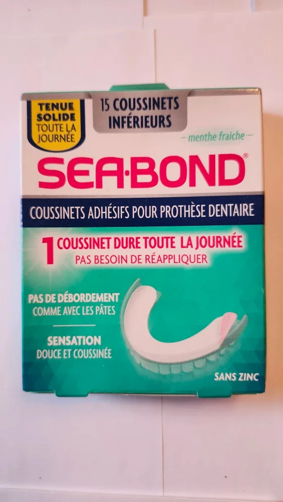 Sea-Bond Denture Adhesive Seals - 15 Lowers