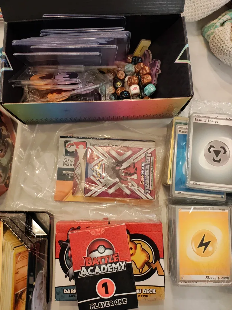 Pokemon Card and accessories Lot