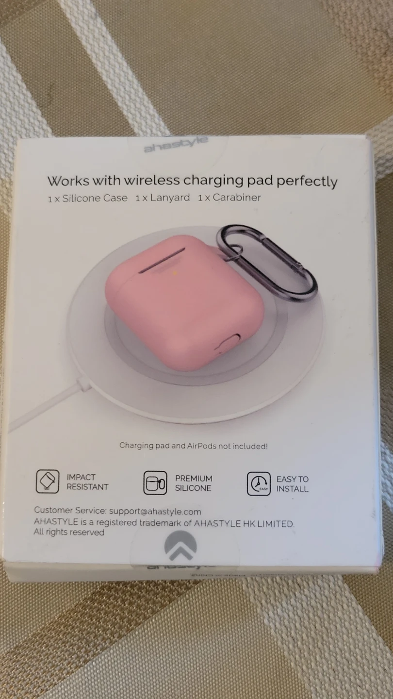 AirPods 2 & 1 Case - Red - photo 2