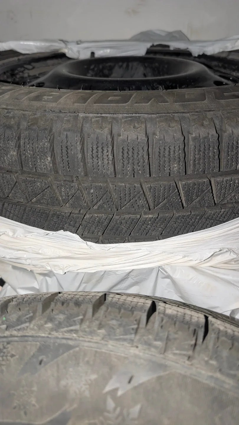 Royal Black Winter Tires 215/55R17 with Rims - New Barely Used image indicator(5)