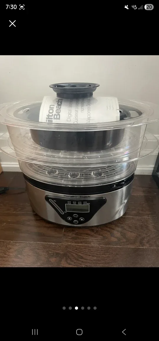 Hamilton Beach Digital Steamer image indicator(3)