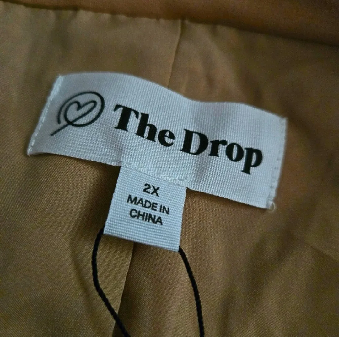 The Drop Women's Long  Blazer Jacket - NWT (size 2X) image indicator(3)
