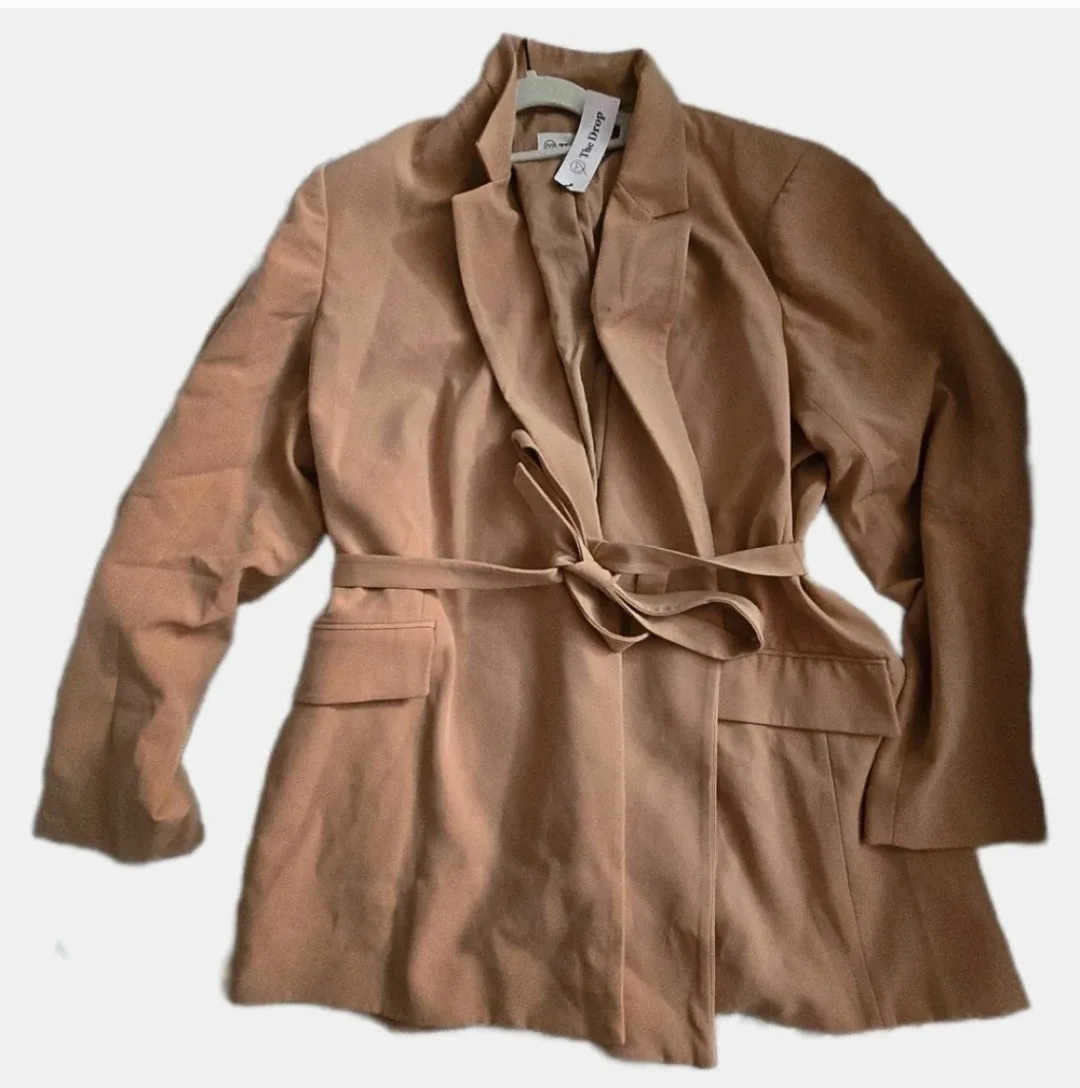 The Drop Women's Long  Blazer Jacket - NWT (size 2X) image indicator(7)