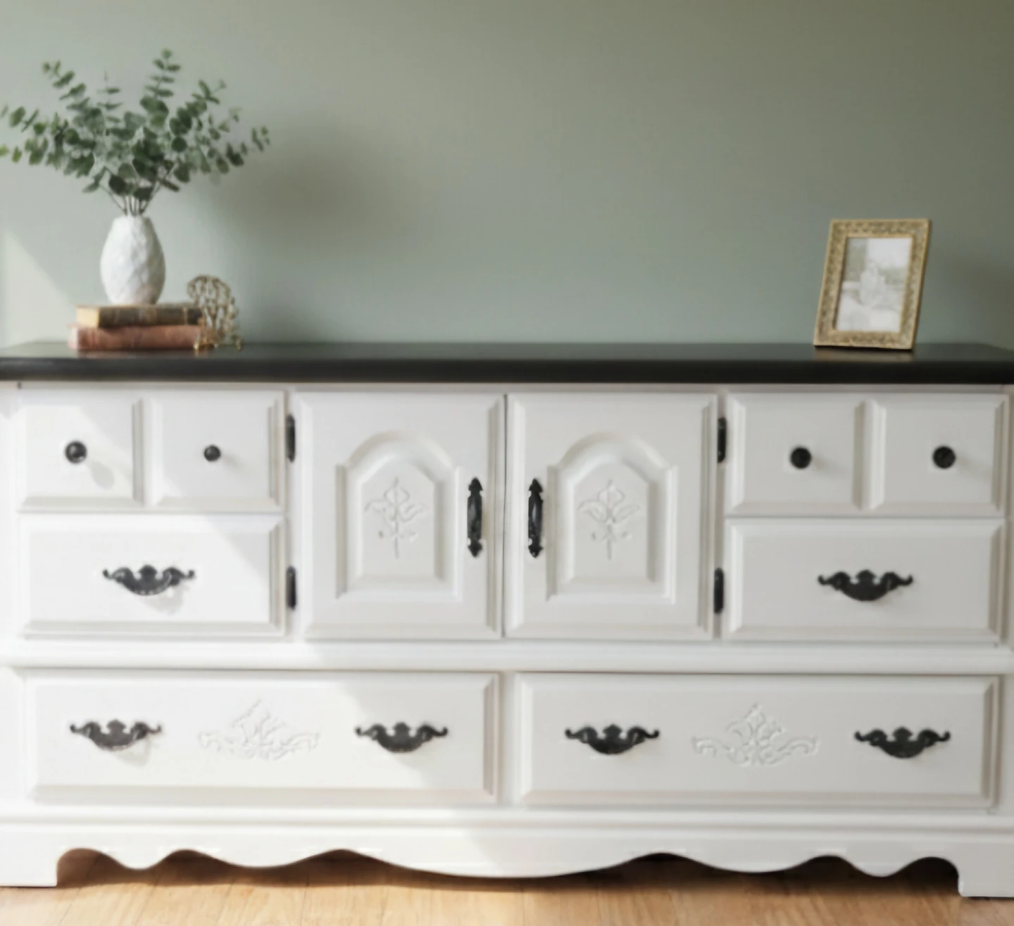 White  Dresser