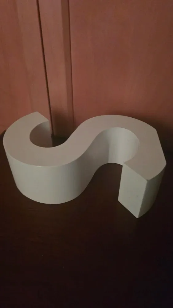 Decorative Letter S - White image indicator(2)