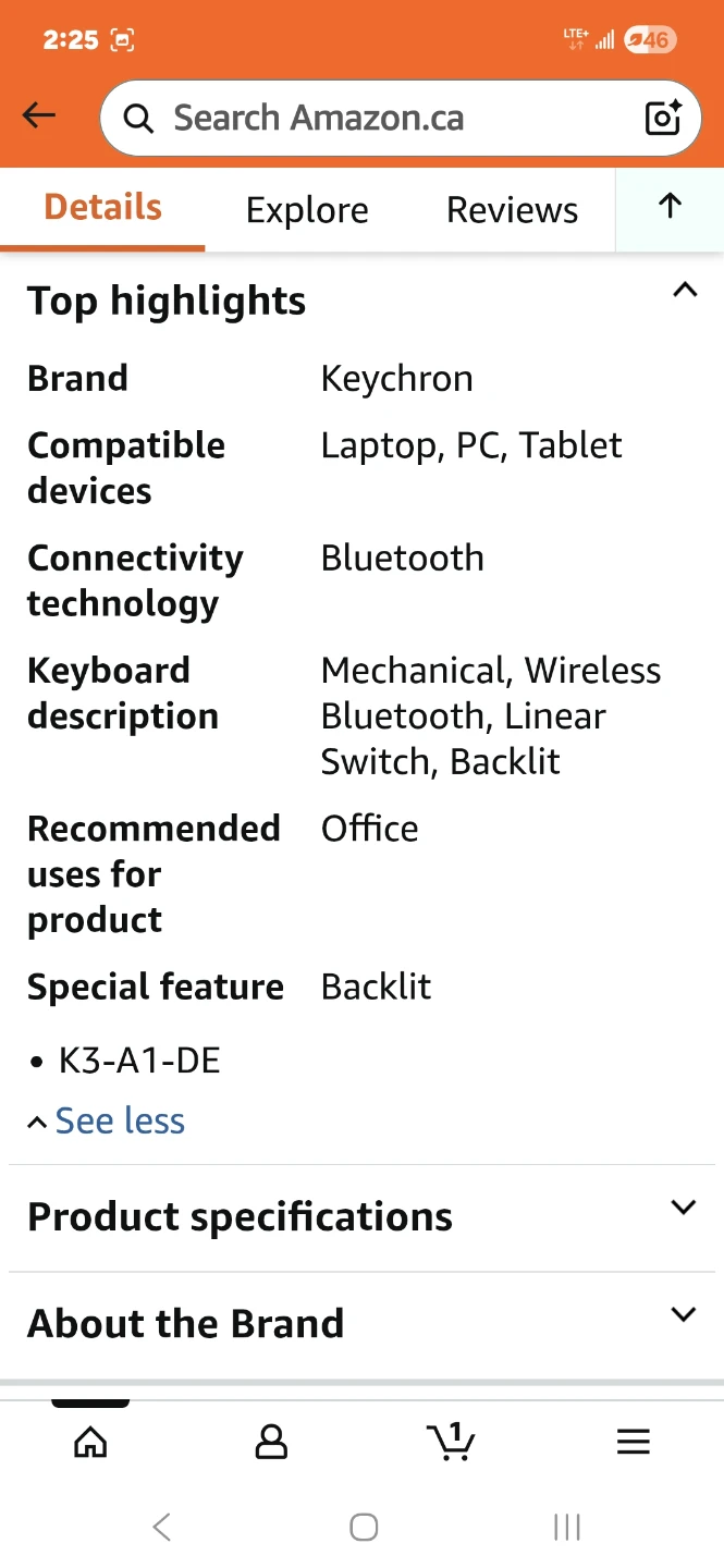 Keychron K3 Max Version Ultra-Slim Keyboard - photo 5