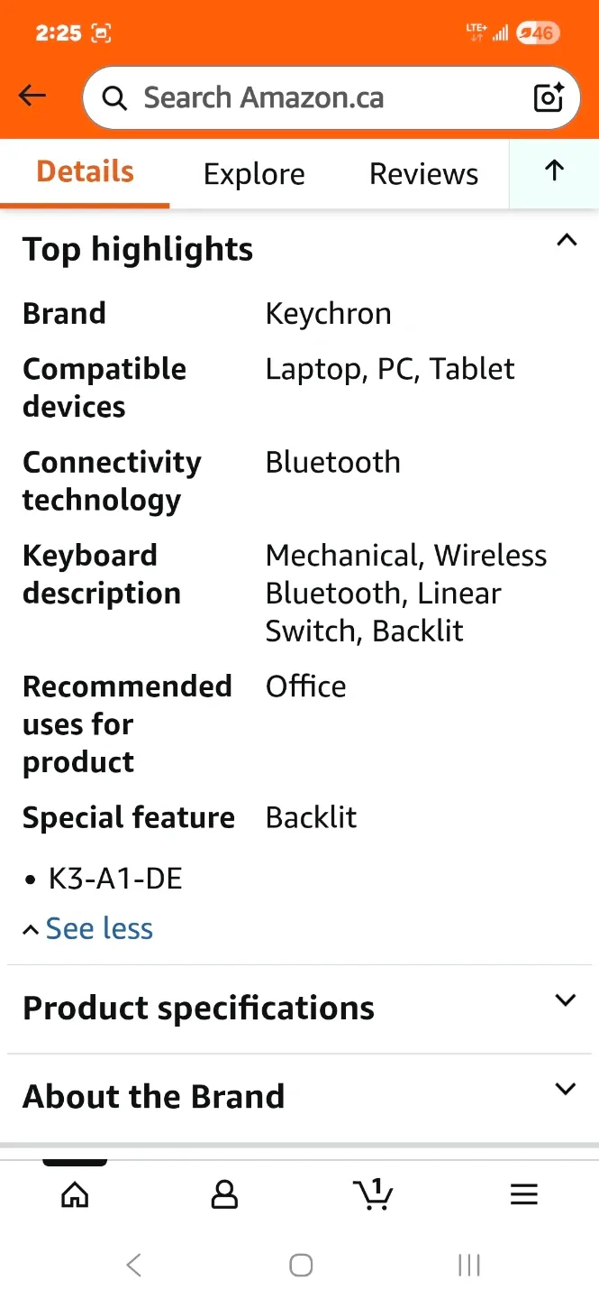 Keychron K3 Version 2 Ultra-Slim Keyboard image indicator(5)