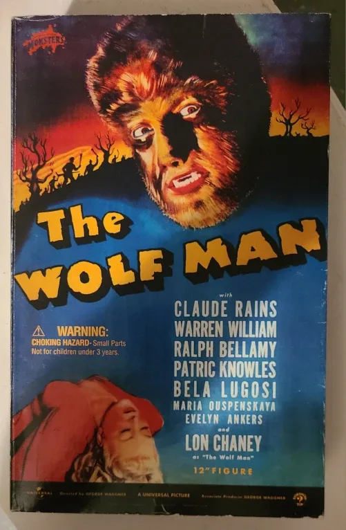 Universal Studios Monsters The Wolf Man 12" Figure