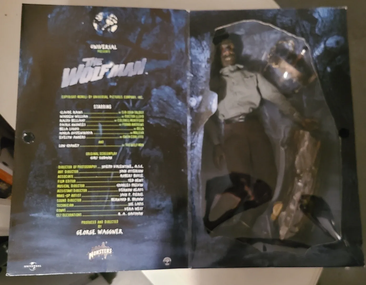 Universal Studios Monsters The Wolf Man 12" Figure image indicator(2)