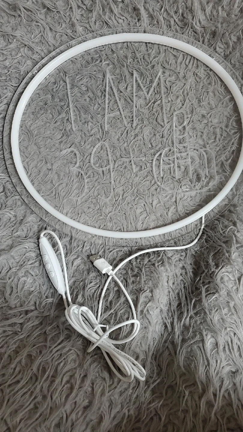 I AM 39+ LED Neon Sign image indicator(3)