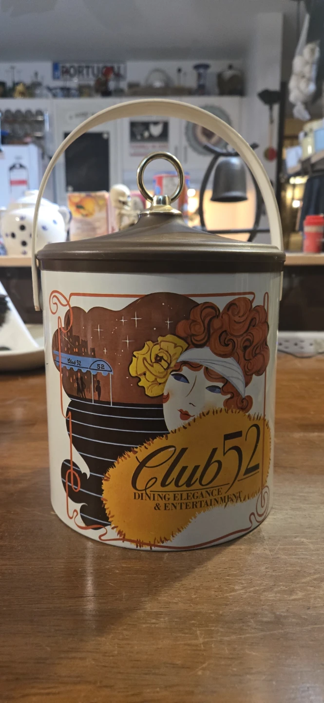 Vintage Cheinco Ice Bucket - Club 52 Design