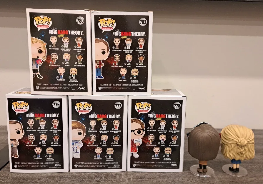 🌏 Big Bang Theory | Sheldon Leonard Penny +more Funko Pop image indicator(3)