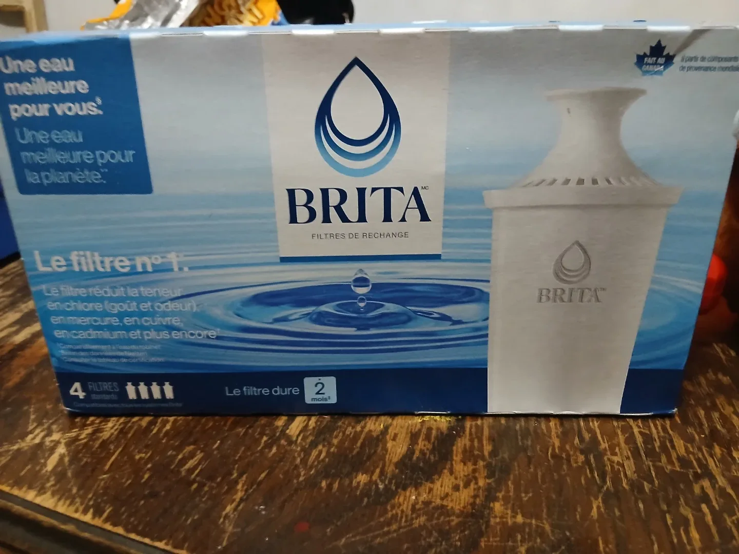 Brita Water Filter Refills - 4 Pack