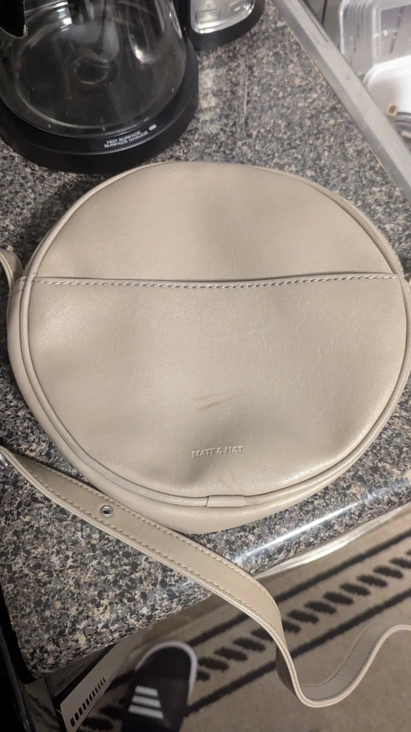 Matt & Nat Beige Crossbody Bag