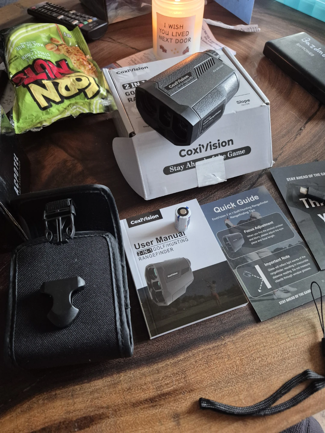 EV-GR1000 2 in 1 Golf/Hunting Rangefinder - NEW