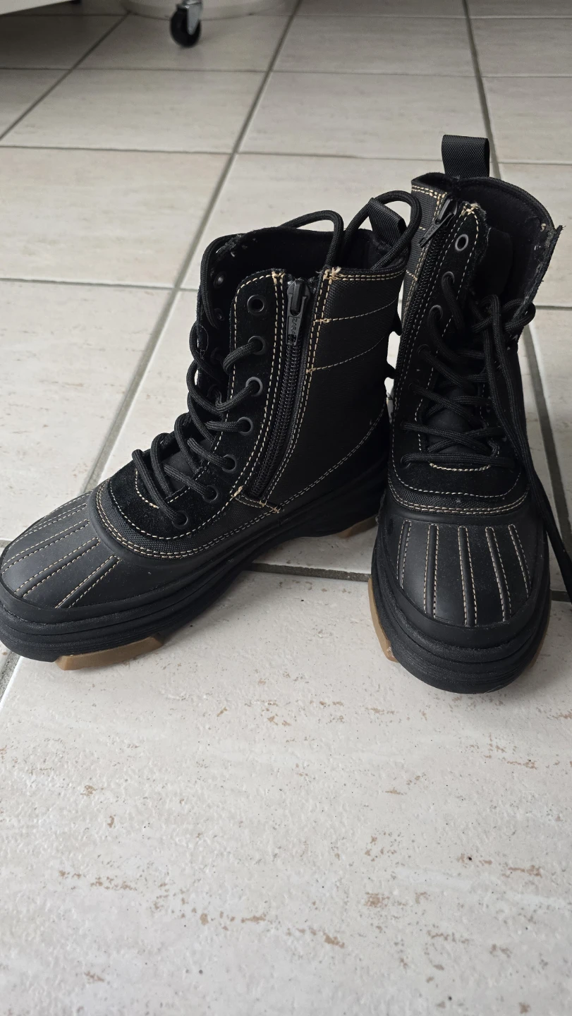 Zara Black Boots New - Size 34 EU Youth 3 - photo 5