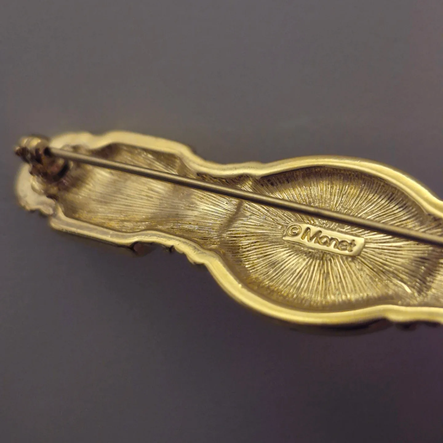 Vintage MONET Etruscan Revival Brooch image indicator(2)