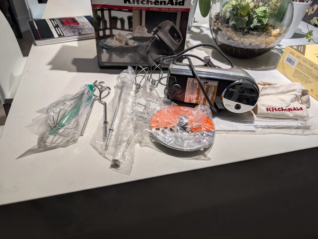 New KitchenAid Architect Series Hand Mixer